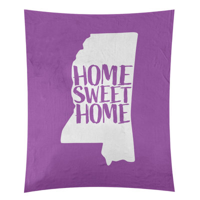 Tapisserie murale Home Sweet Mississippi