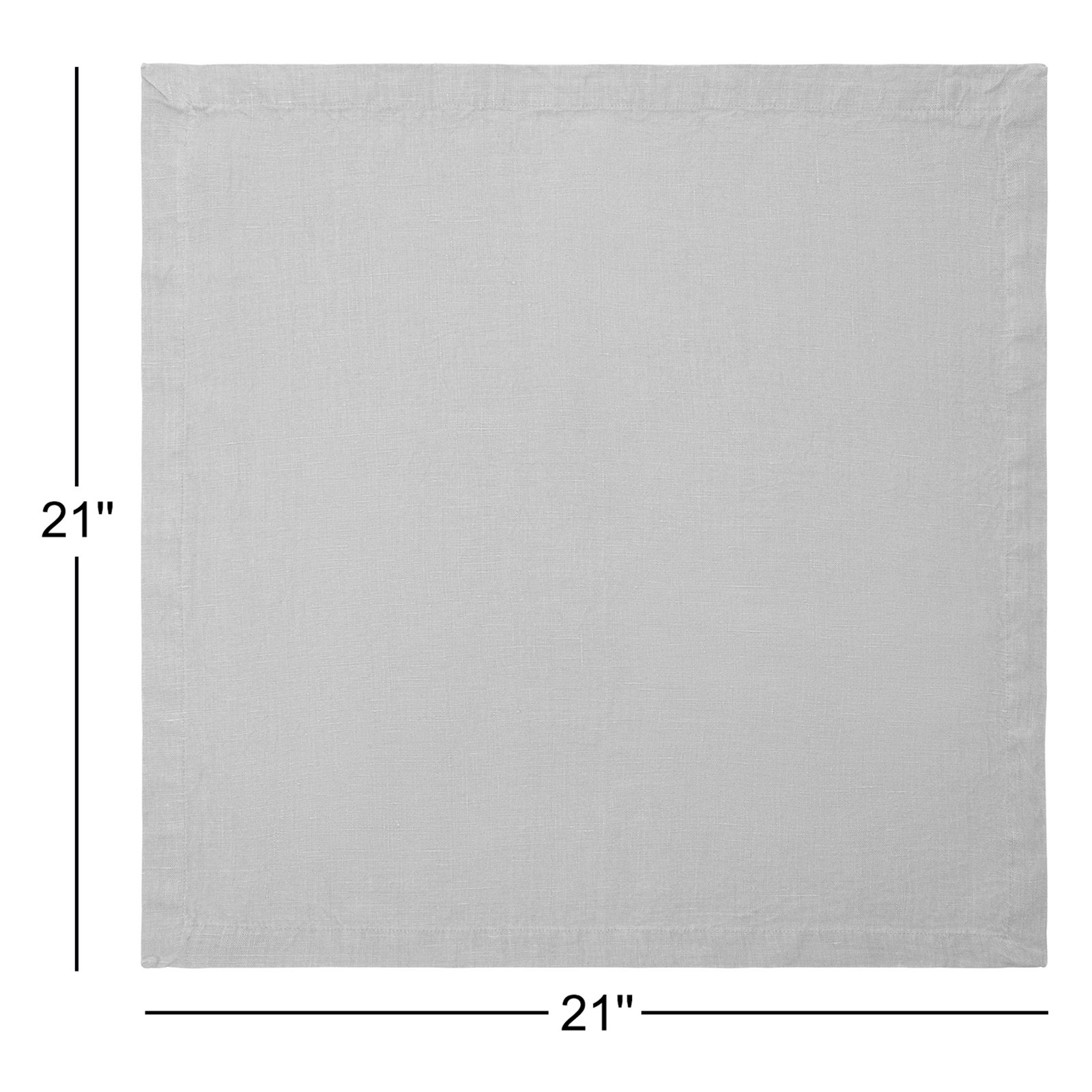 Linen Square Napkin, Clementine