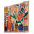 Henri Matisse Style Boho Flower Bouquet II - Boho Pottery On Wood Print-236614140