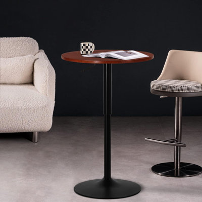 Round Metal Base Dining Table