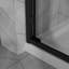 Solution de salle de bain moderne à portes coulissantes modernes en verre et en acrylique