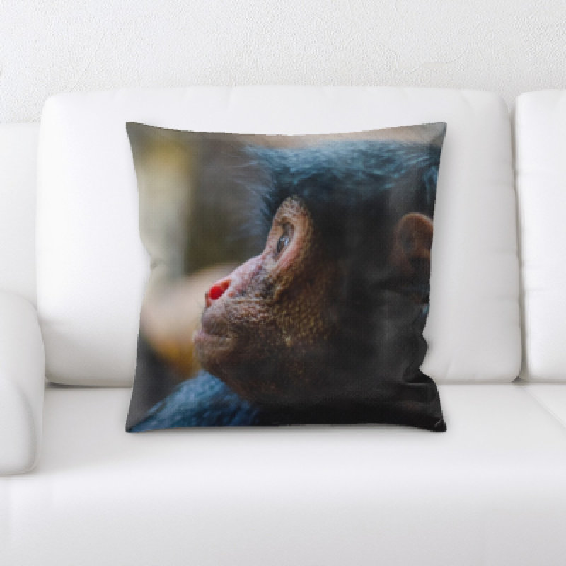 Microsuede Throw Pillow
