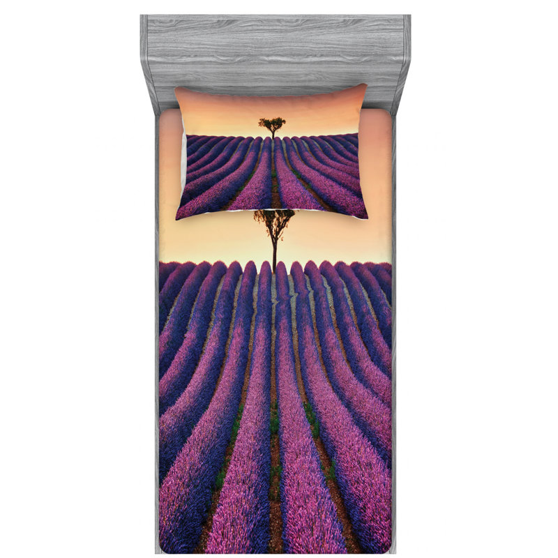 Microfiber Sheet Set, Twin XL Sheet Set with Fitted Sheet