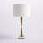 Willis Modern 26.2" Gold/Clear Standard Table Lamp