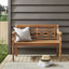 Banc de jardin en teck