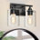 Luminaire de meuble-lavabo moderne, applique murale 2 lumières pour miroir, chambre à coucher, couloir, fabrication en métal durable avec douille E26