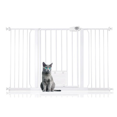 Metal Pressure Mounted Pet Gate