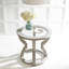 Pantheon Glass End Table