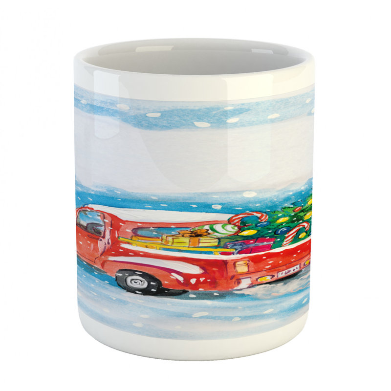 Grande tasse à café truck