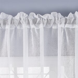 George Oliver Knarr Polyester Semi-Sheer Curtain Pair & Reviews | Wayfair