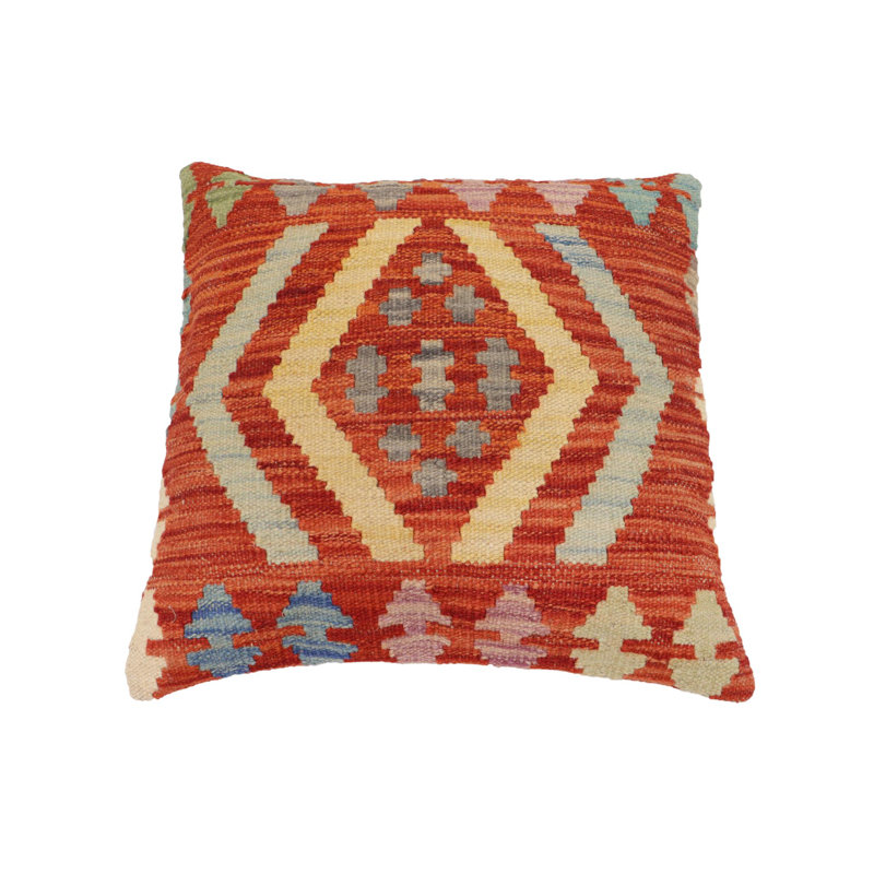 Housse et insert de coussin carré 100% laine