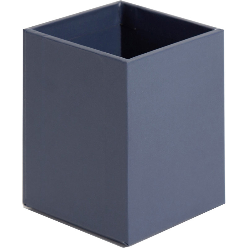 Justinia Cardboard Desk Organizer Set, Navy