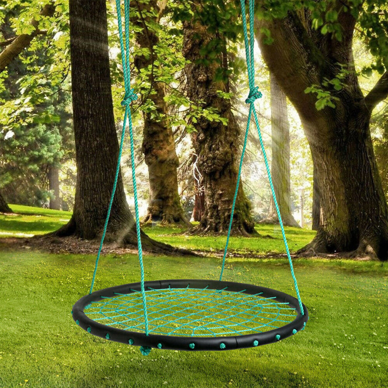 Balançoire à soucoupe avec chaînes, Vert