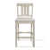 Slatted Back Counter Height Chair