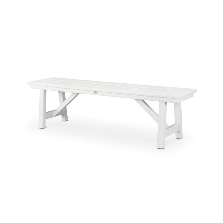 Rustic Farmhouse 60" Backless Bench