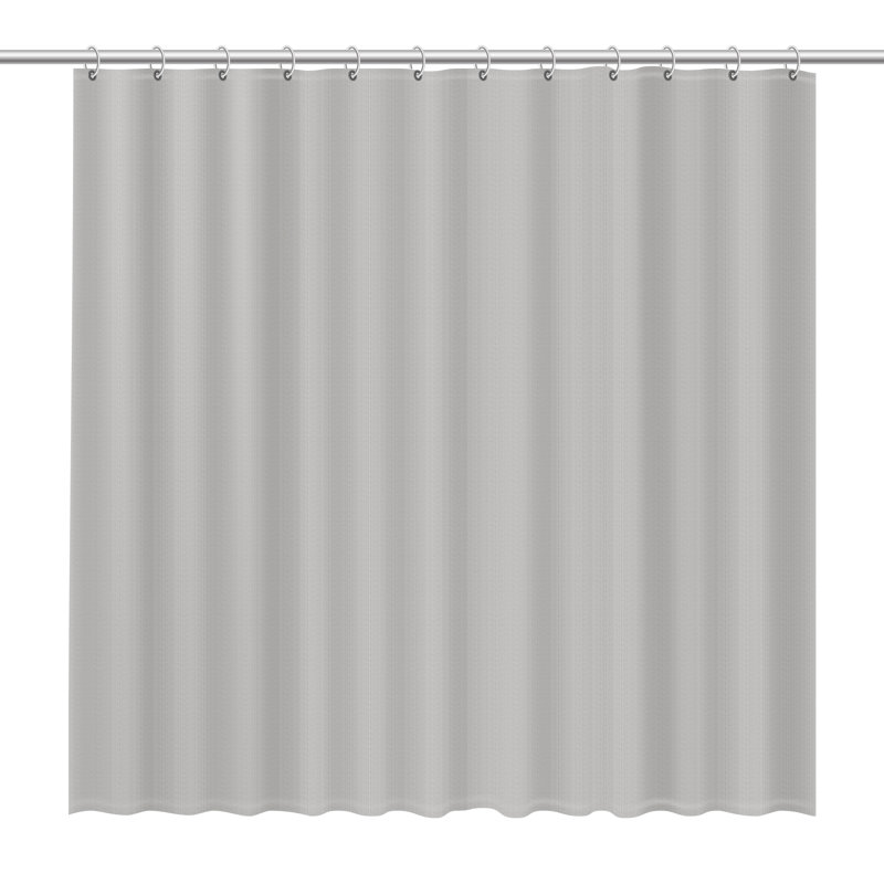 Woodell Polyester Blend Shower Curtain