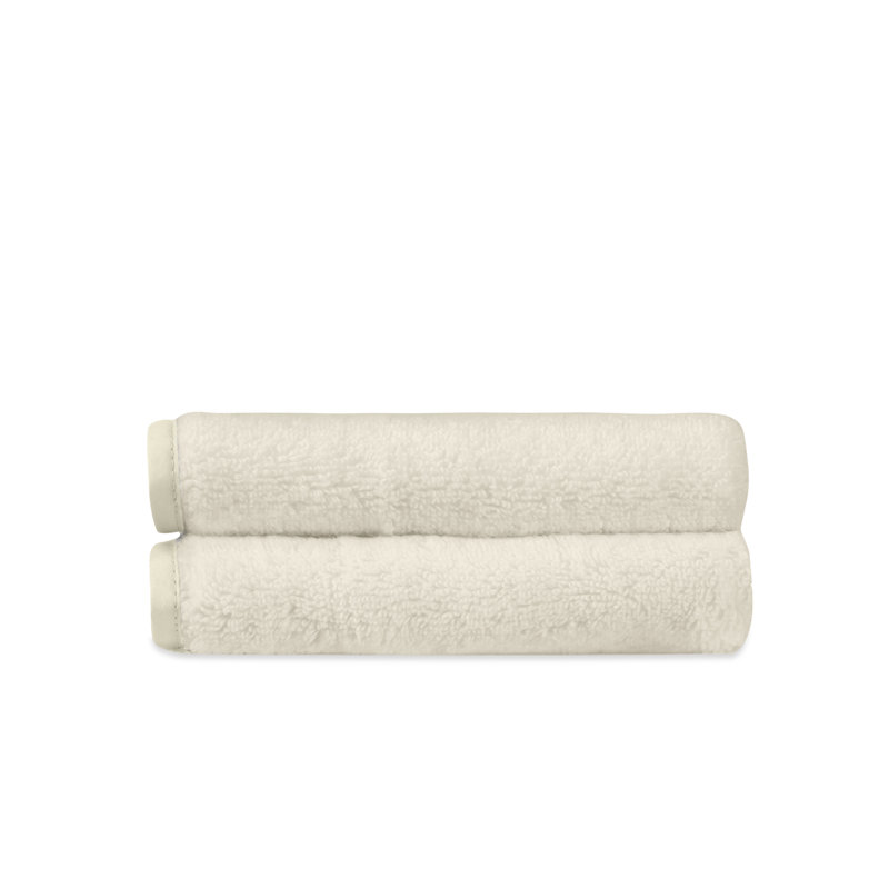 Antalya 2-pc Face Towel Set, Ivory
