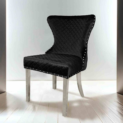Chaise de salle à manger 2 pièces Glam Style
