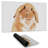 Lop-rabbit - 14.00"x24.25" Desk mat