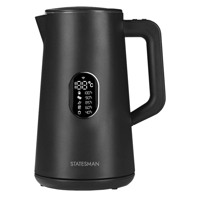 Statesman 1.5L Smart Jug Kettle Black