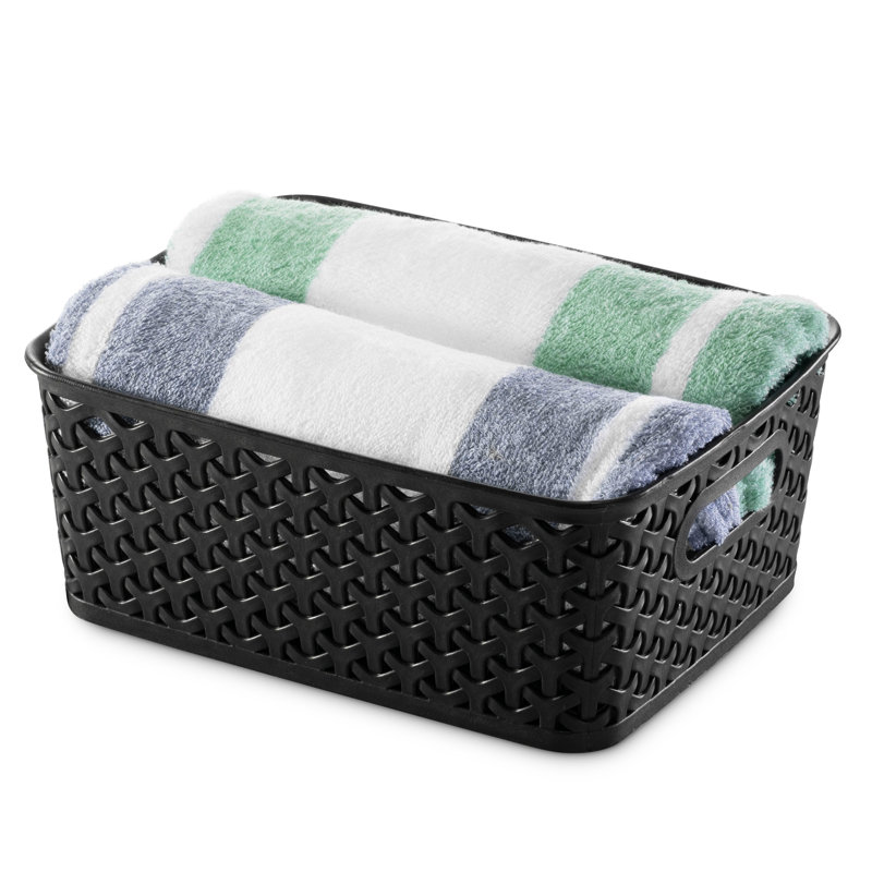 Hasson Plastic General Basket 6 Set