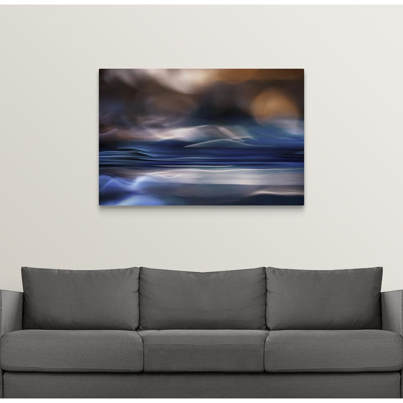 « côtier aube », impression sur toile, H 24 po x l 36 po x P 1,5 po