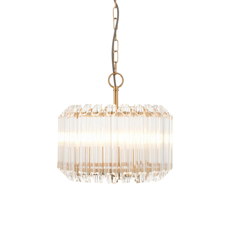 Valentin 3-Light Chandelier, 3 Lights, 156cm H x 36cm W x 36cm D