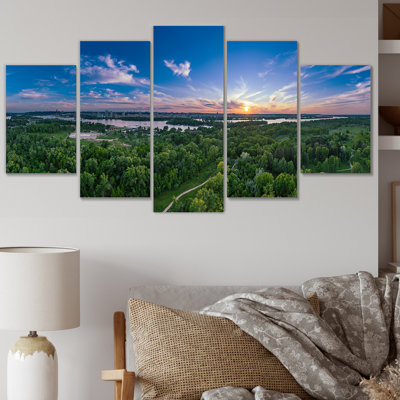 Impression sur toile - 5 panneaux