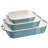 Staub Ceramics Ceramique Rectangular Baking Dish Set 3 Piece-56048999