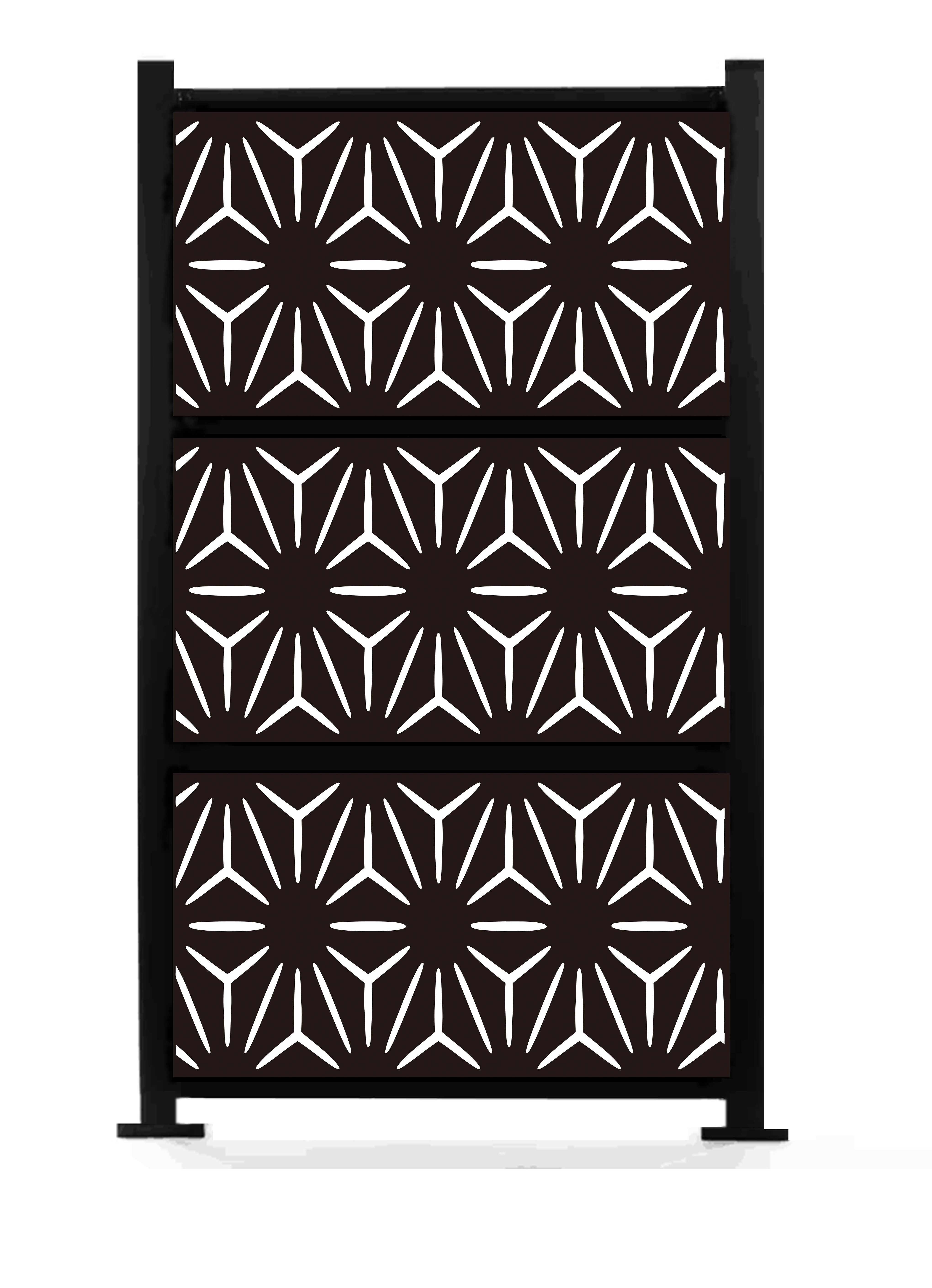 e-Joy Metal Decorative Fence Panel | Wayfair