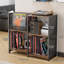 Manufactured Wood,Metal 76.5cm H Media Shelves