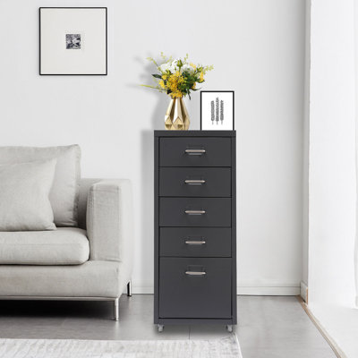 Aviraj 5 Drawer Storage Drawer