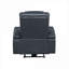 Fauteuil inclinable électrique en similicuir pour salon, noir classique, compatible Bluetooth-1078685506