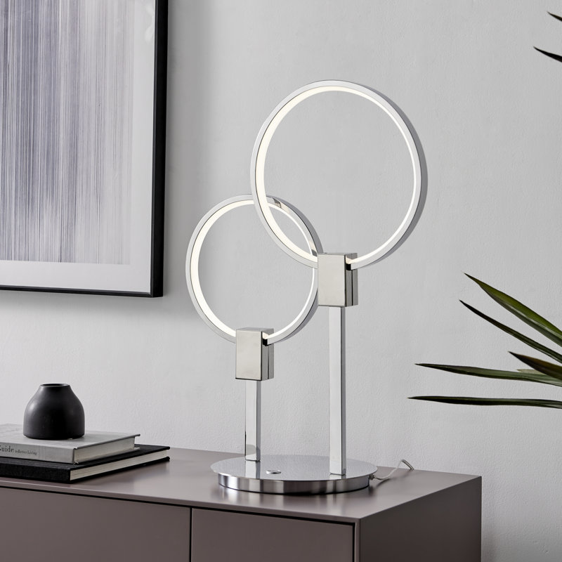 Lampe d'appoint Alitza, Chrome