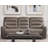 Zero Gravity Triple Power Reclining Sofa With Drop Down Table P2