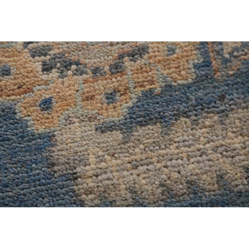 Vegetable Dye Oushak Turkish Area Rug 9x12