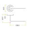 Varese Lock Door Handle-60485360