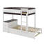 Lit superposé simple au-dessus de simple avec lit gigogne et bureau-1721152564