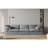 Chenille Fabric Upholstered Sofa, Oversized Comfy Cloud 3-Seater Sofa Couch, Double Plush Cushion For Living Room,Grey
