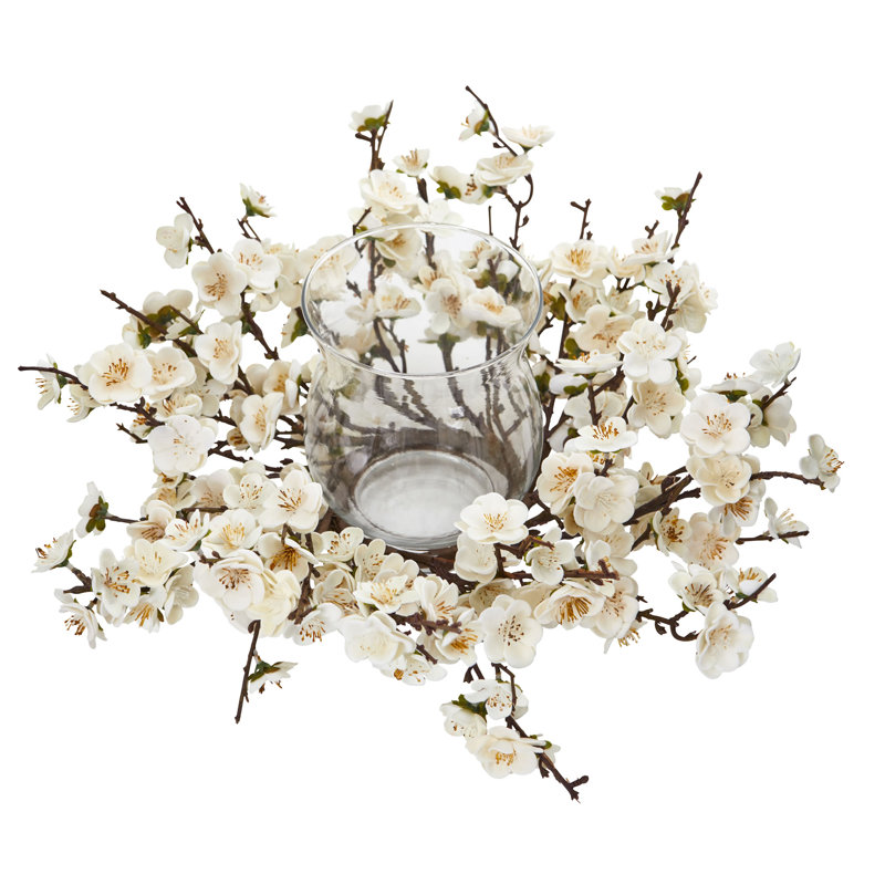 Candélabre mélangé en vase prune