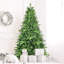  Arbre de Noël pré-éclairé avec 350 lumières DEL blanc chaud, arbre articulé réaliste en PE + PVC avec 1228 pointes-702553961