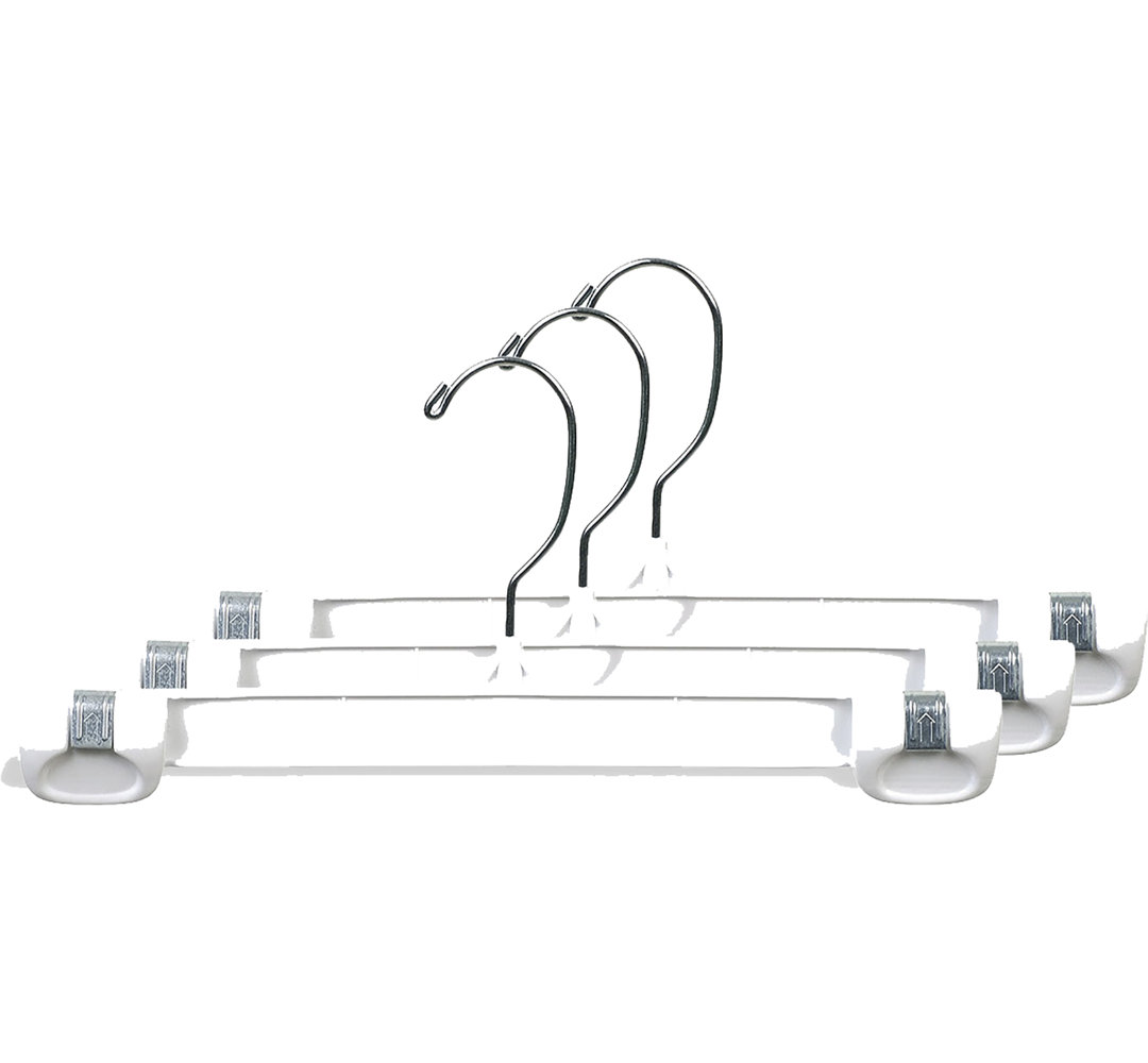 Bottom Plastic Baby Clothes Hanger for Dress/Shirt/Sweater (Set of 200) Rebrilliant