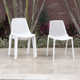 Rafael Outdoor Stacking Dining Side Chair with Cushion