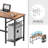 L-Shaped Metal Base Computer Desk-130295807
