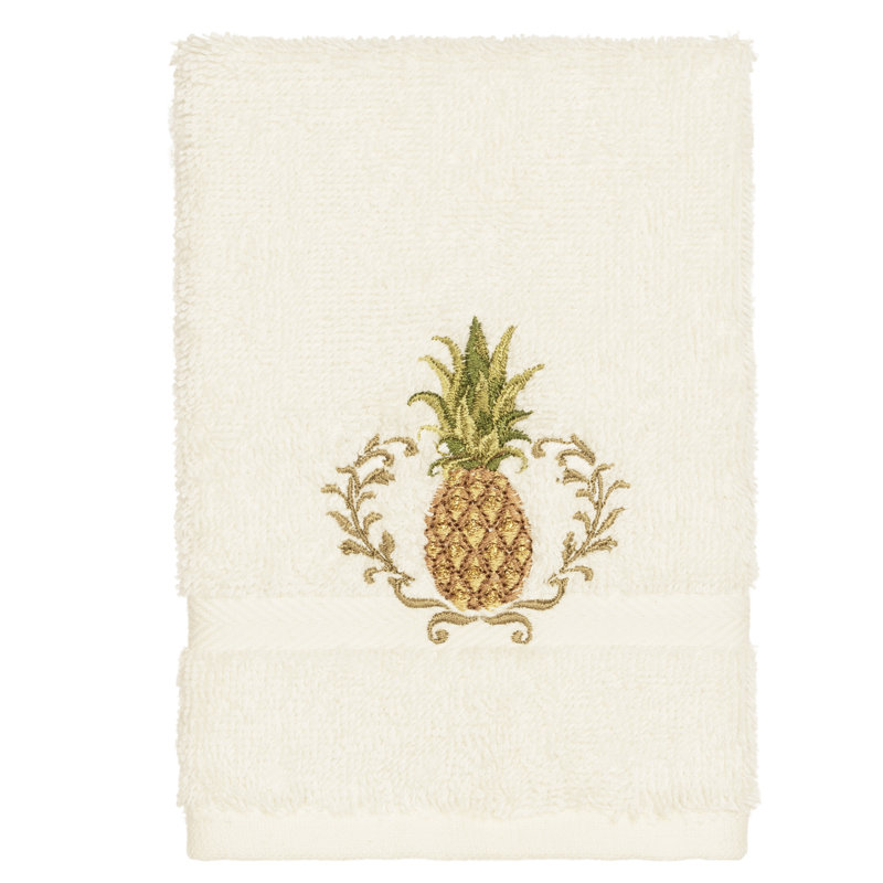 Serviette de bain en coton Welcome, Crème, Gant de toilette - paquet de 1