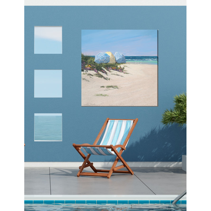 Décoration murale d’extérieur parasol beach Esteban