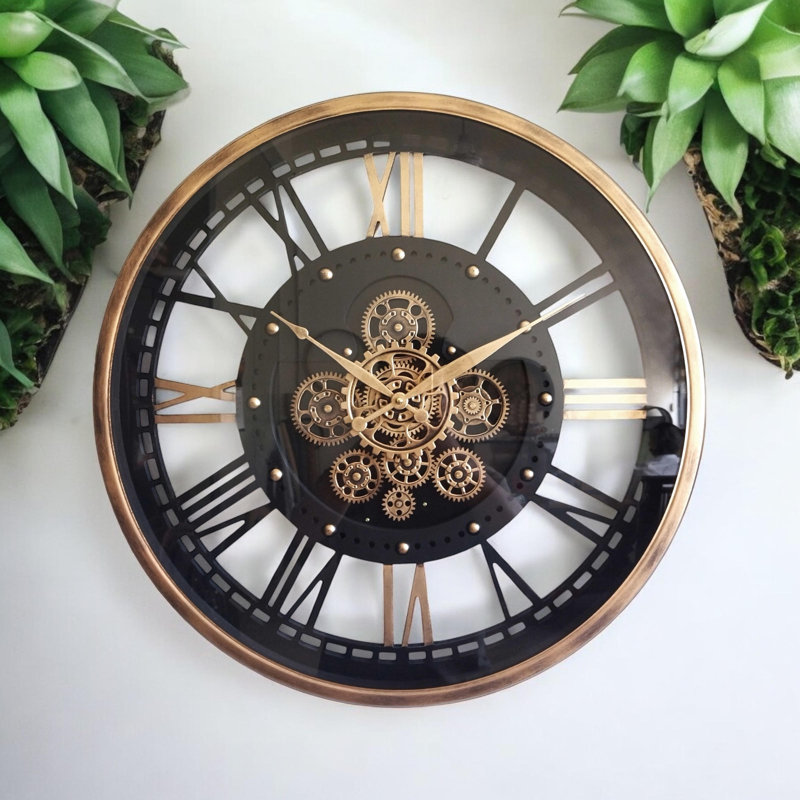 Edmunda Metal Wall Clock