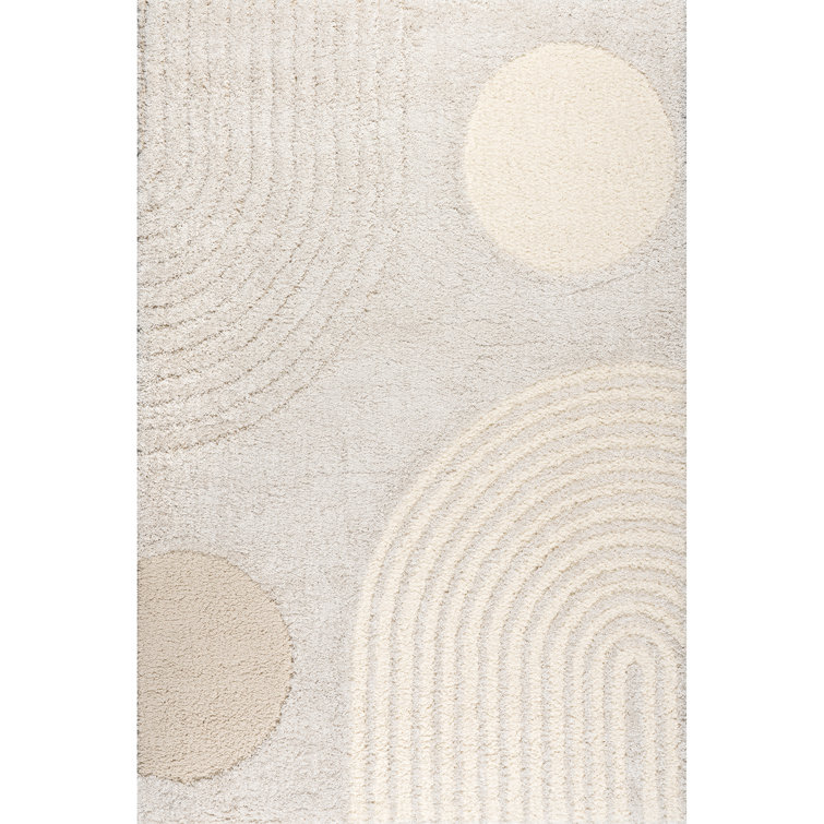 Gloria Abstract Shag Area Rug