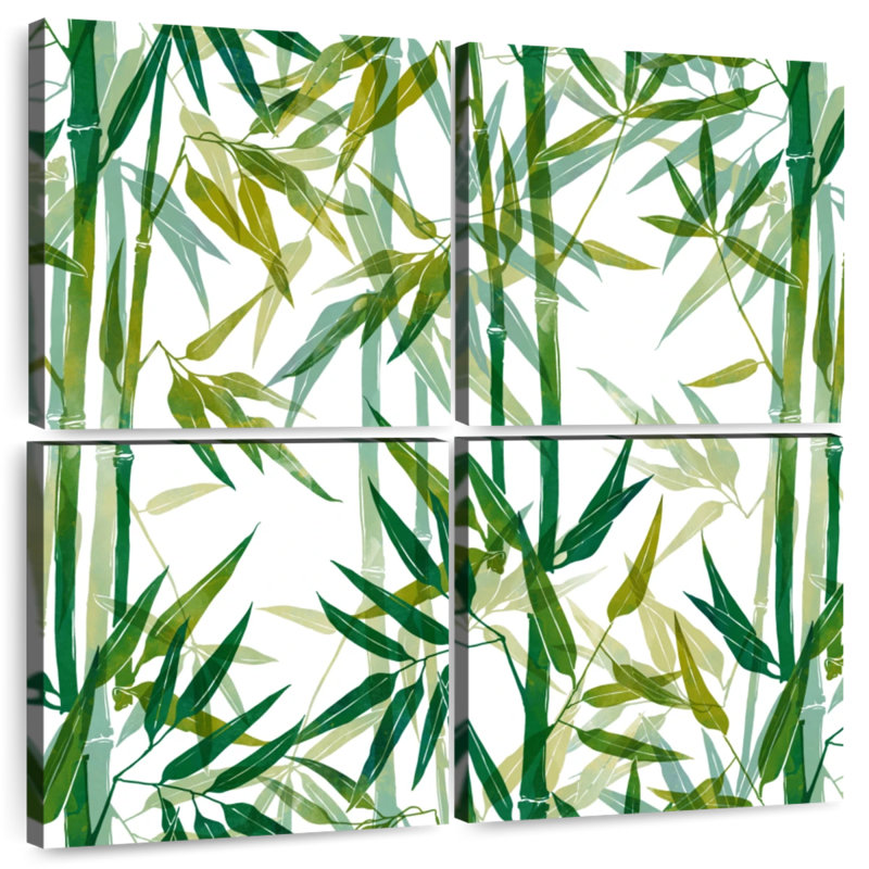 Harnek Bamboo Grove Pattern, 50" H x 50" W