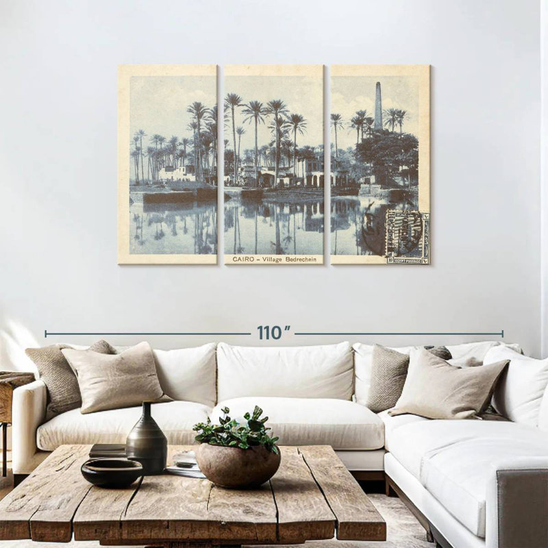 Rorry Cairo Village, 48" H x 74" W